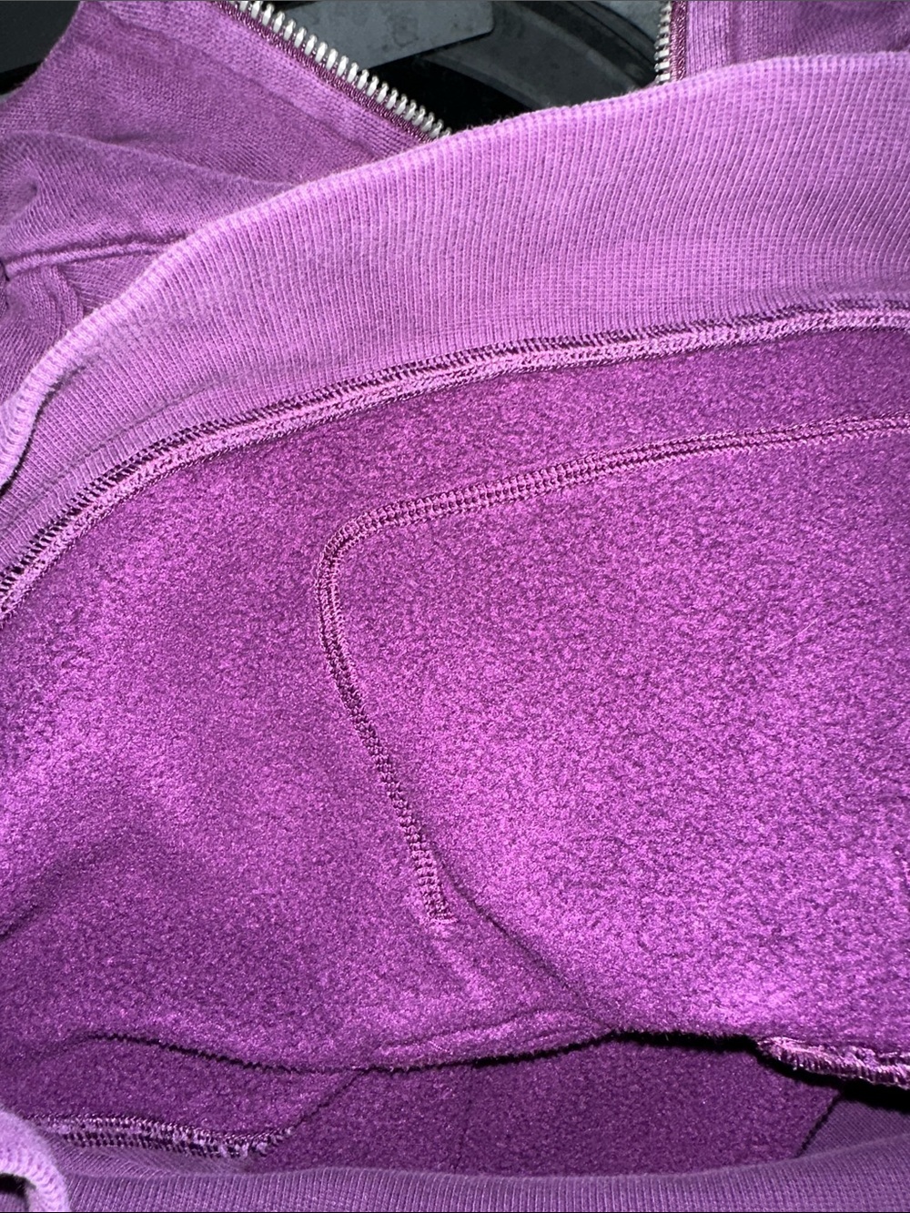 Lululemon Scuba Oversized Half Zip Cropped Hoodie - Picture 14 of 14